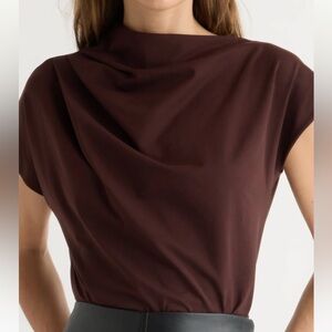 Modern Citizen Brown asymmetrical Top